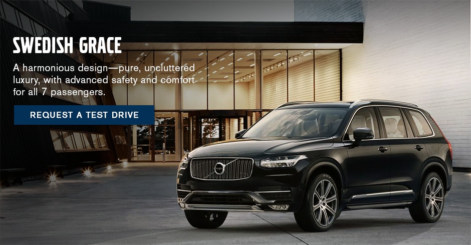 Drive the new Volvo XC90 SUV at Volvo of Manhattan in NYC