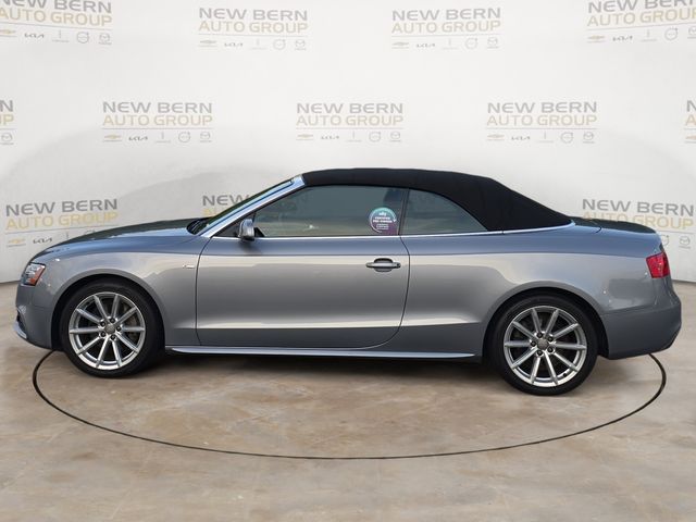 Used 2015 Audi A5 Cabriolet Premium Plus with VIN WAUMFAFH4FN012163 for sale in New Bern, NC