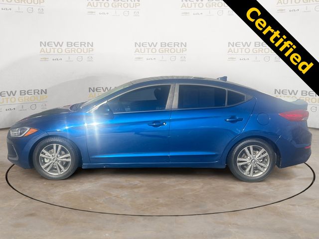 Used 2018 Hyundai Elantra SEL with VIN 5NPD84LF3JH340345 for sale in New Bern, NC