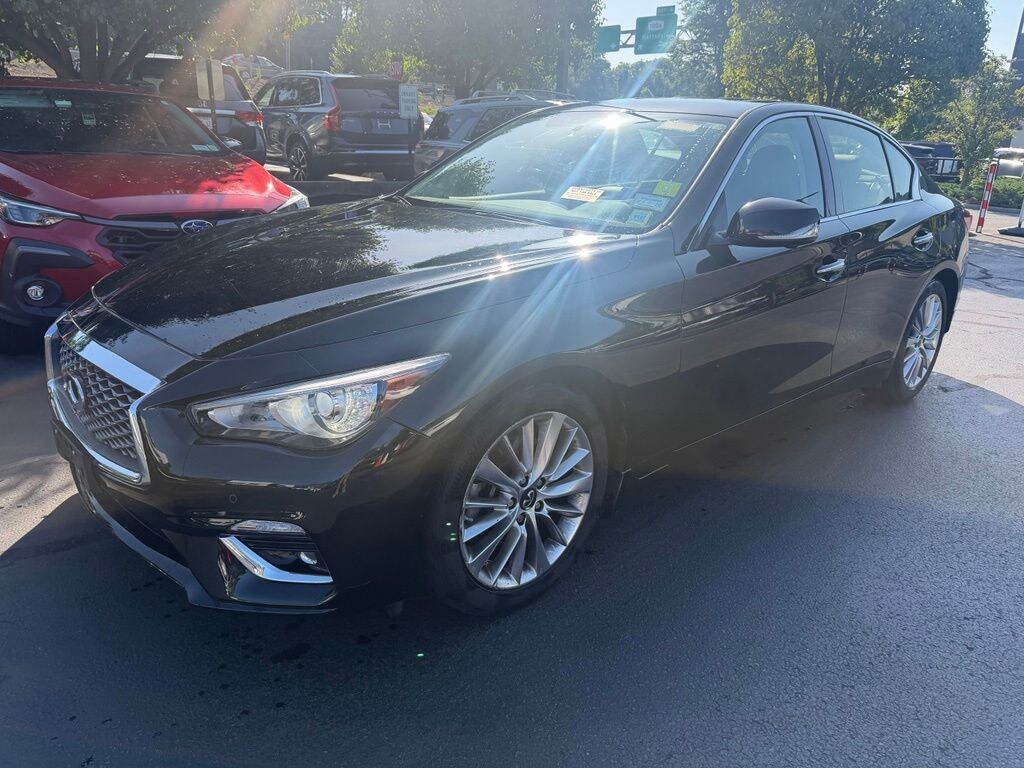 Used 2021 INFINITI Q50 3.0t LUXE Sedan