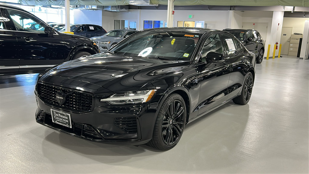 Certified 2024 Volvo S60 plug-in hybrid T8 Plus Black Edition Sedan