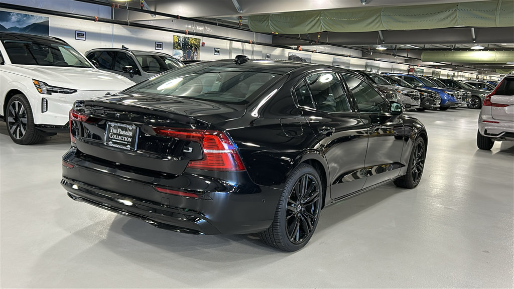 Certified 2024 Volvo S60 plug-in hybrid T8 Plus Black Edition Sedan