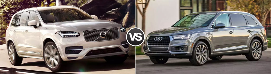 2017 Volvo XC90 vs 2017 Audi Q7