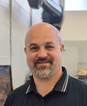 Staff member Jared Heinze from ID_97b844