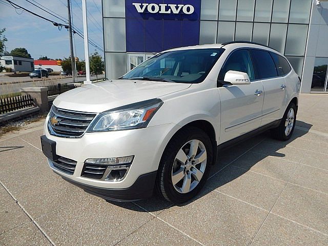 Used 2014 Chevrolet Traverse LTZ with VIN 1GNKVJKD8EJ273678 for sale in Kansas City