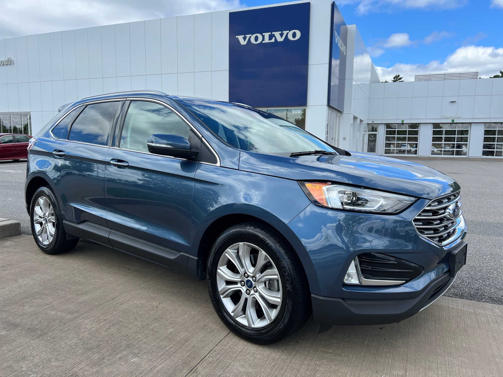 Used 2019 Ford Edge Titanium with VIN 2FMPK4K9XKBB55681 for sale in Plymouth, MA