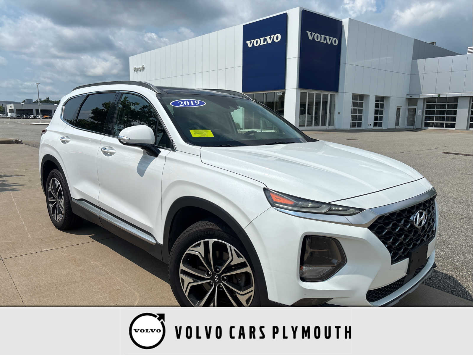 Used 2019 Hyundai Santa Fe Ultimate with VIN 5NMS5CAAXKH015787 for sale in Plymouth, MA