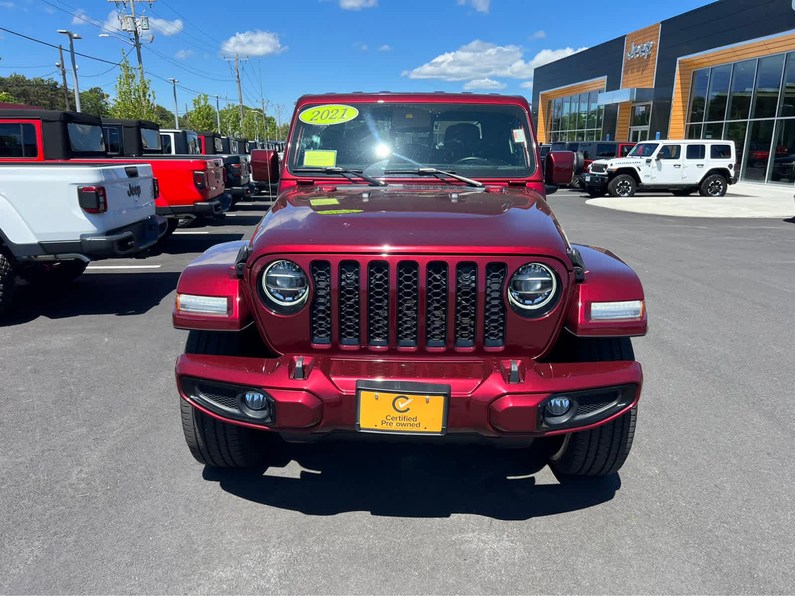 Used 2021 Jeep Gladiator High Altitude with VIN 1C6HJTFG8ML531089 for sale in Plymouth, MA