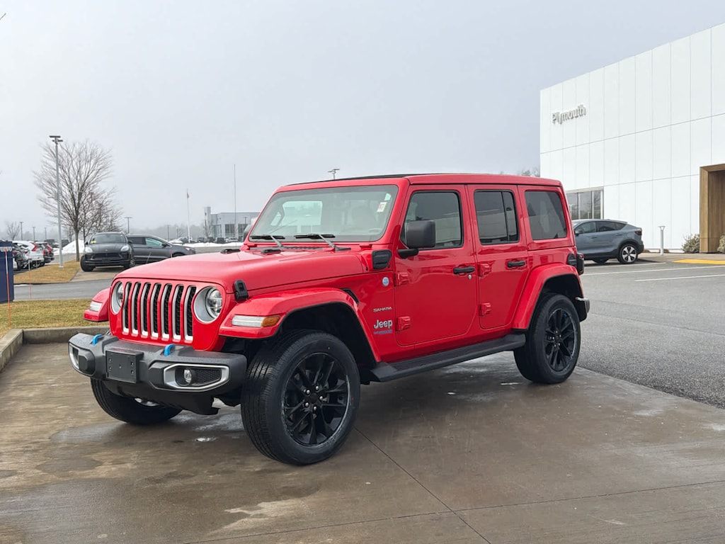 Used 2022 Jeep Wrangler Unlimited 4xe Sahara SUV