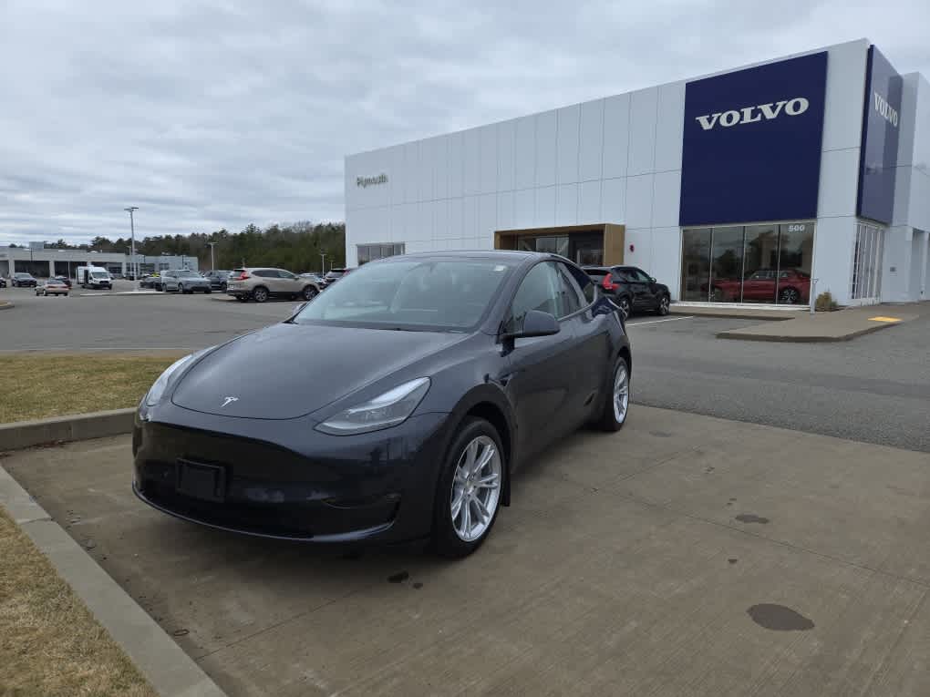 Used 2024 Tesla Model Y Long Range with VIN 7SAYGDEEXRA243095 for sale in Plymouth, MA