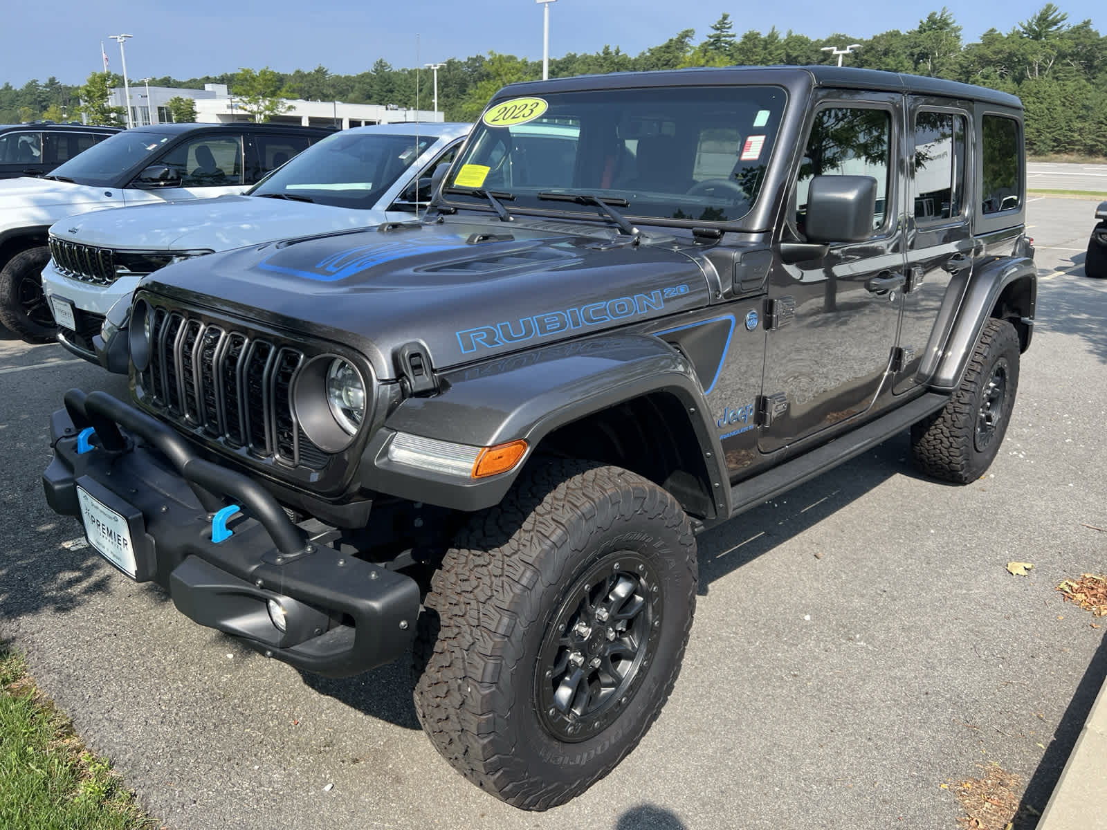 Used 2023 Jeep Wrangler 4xe Rubicon 4XE 20th Anniversary with VIN 1C4JJXR67PW693934 for sale in Plymouth, MA