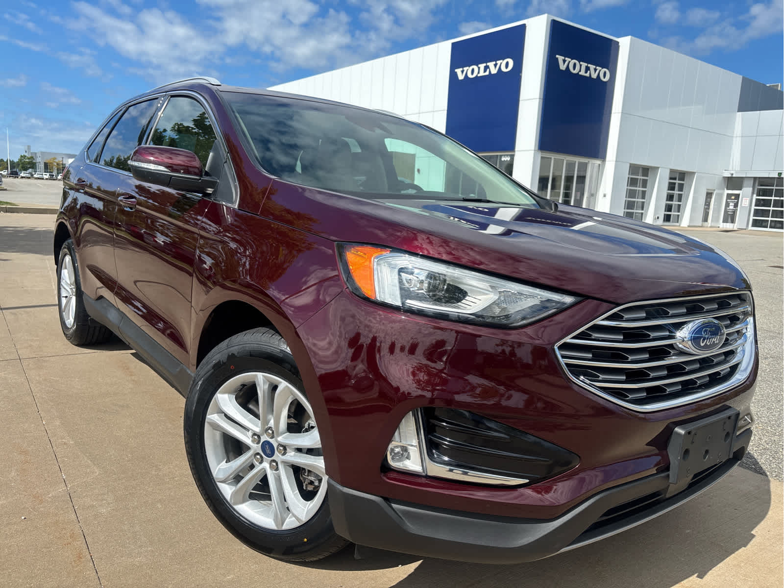 Used 2020 Ford Edge SEL with VIN 2FMPK4J96LBB15956 for sale in Plymouth, MA