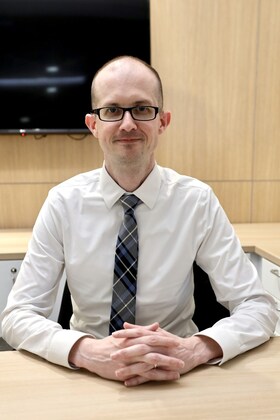 Staff member Tim Smith from 6981fc6dd83a