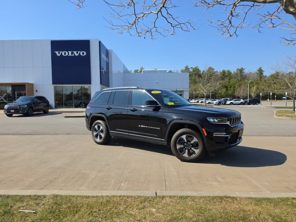 Used 2022 Jeep Grand Cherokee 4xe with VIN 1C4RJYB67N8756857 for sale in Plymouth, MA