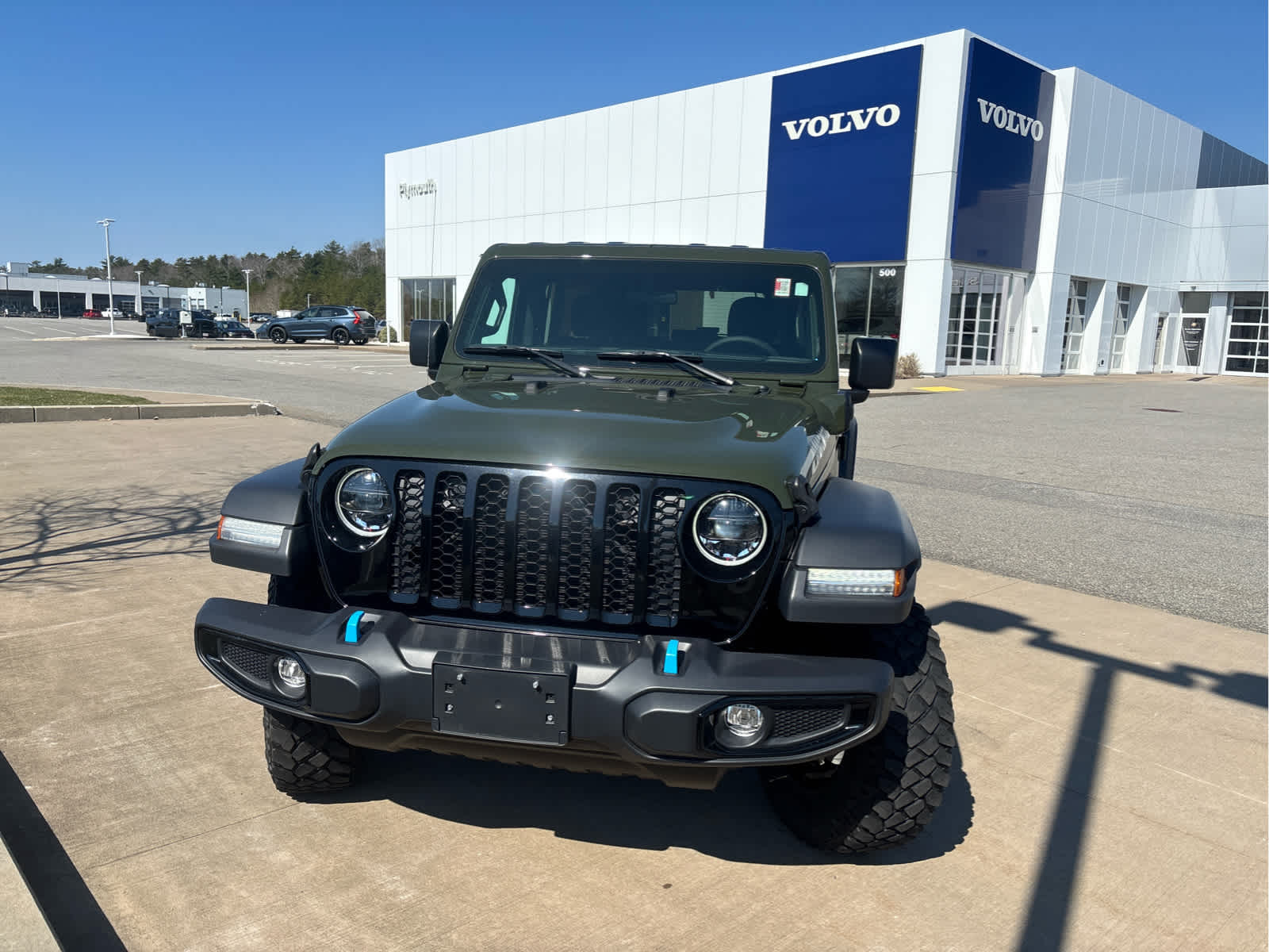 Used 2023 Jeep Wrangler 4xe Willys 4XE with VIN 1C4JJXN61PW611623 for sale in Plymouth, MA