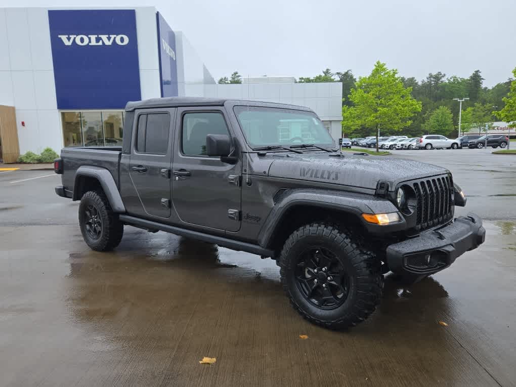 Used 2023 Jeep Gladiator WILLYS SPORT with VIN 1C6HJTAG0PL505596 for sale in Plymouth, MA