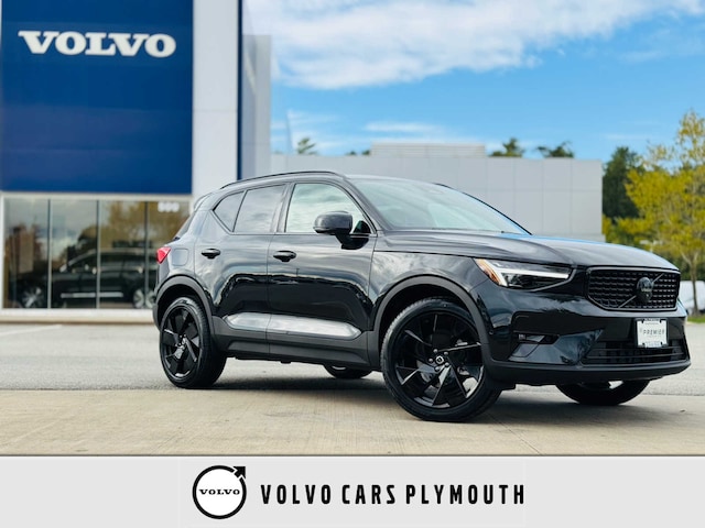 Featured New 2026 Volvo XC40 B5 Ultra Black Edition AWD SUV for sale in Plymouth, MA