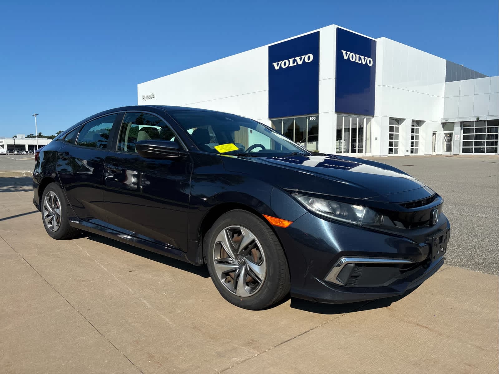 Used 2019 Honda Civic LX with VIN 2HGFC2F61KH539316 for sale in Plymouth, MA