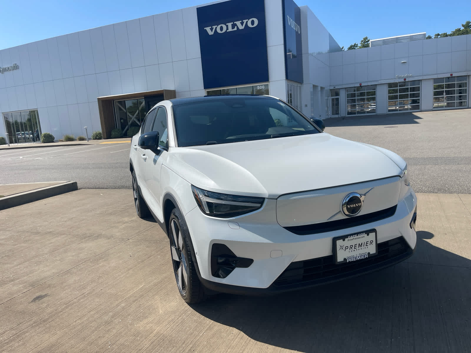 Used 2023 Volvo C40 Ultimate with VIN YV4ED3GM6P2045265 for sale in Plymouth, MA