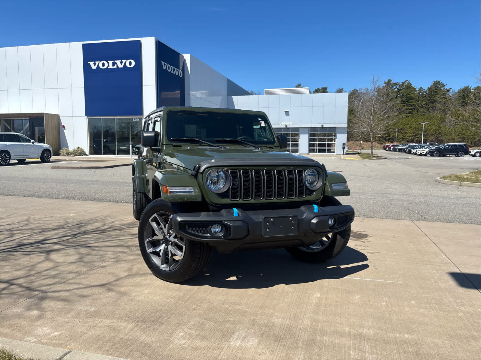 Used 2024 Jeep Wrangler 4xe Sports S 4XE with VIN 1C4RJXN68RW142830 for sale in Plymouth, MA