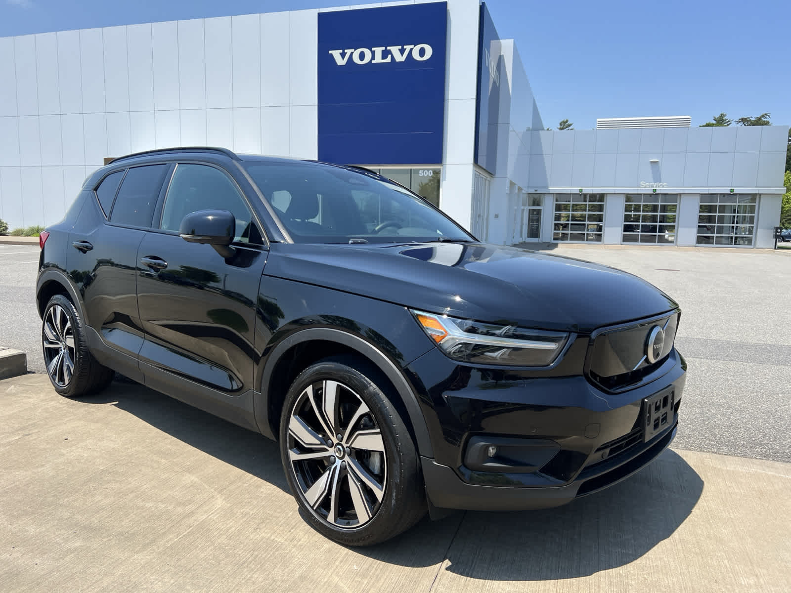 Used 2021 Volvo XC40 Recharge with VIN YV4ED3URXM2527491 for sale in Plymouth, MA