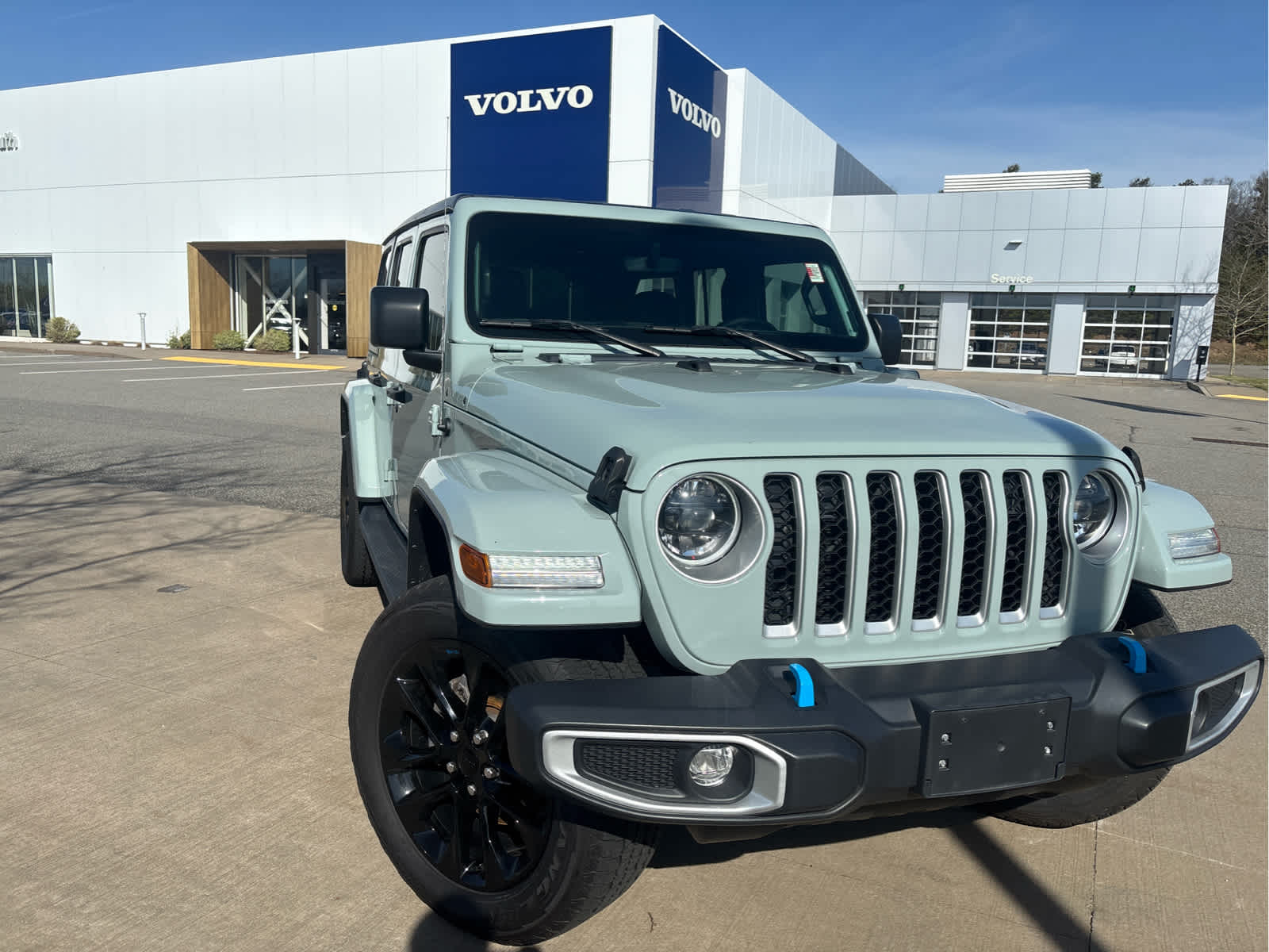 Used 2023 Jeep Wrangler 4xe Sahara 4XE with VIN 1C4JJXP63PW650971 for sale in Plymouth, MA