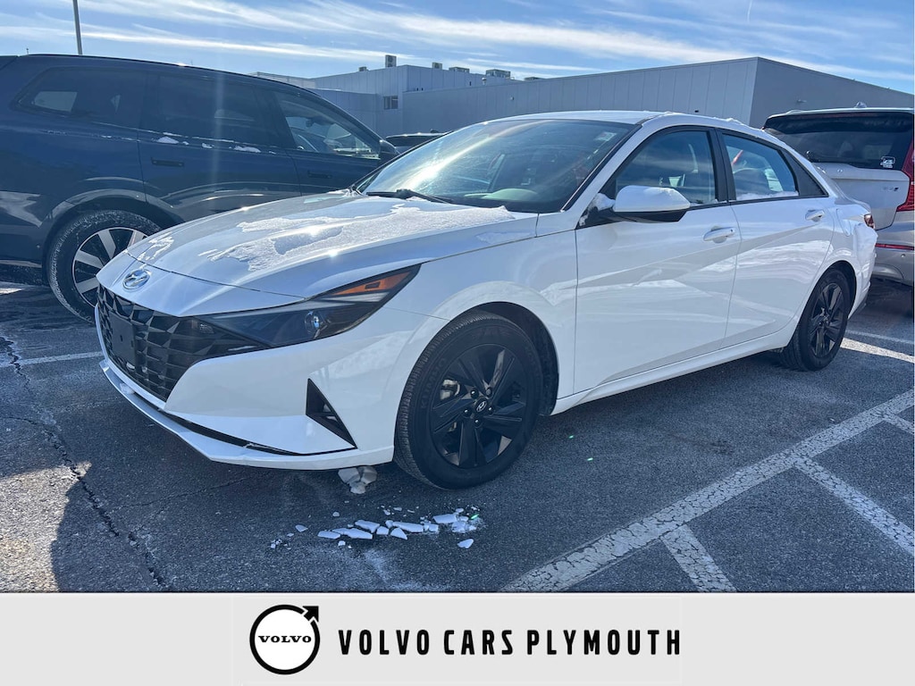 Used 2022 Hyundai Elantra Hybrid Blue Sedan