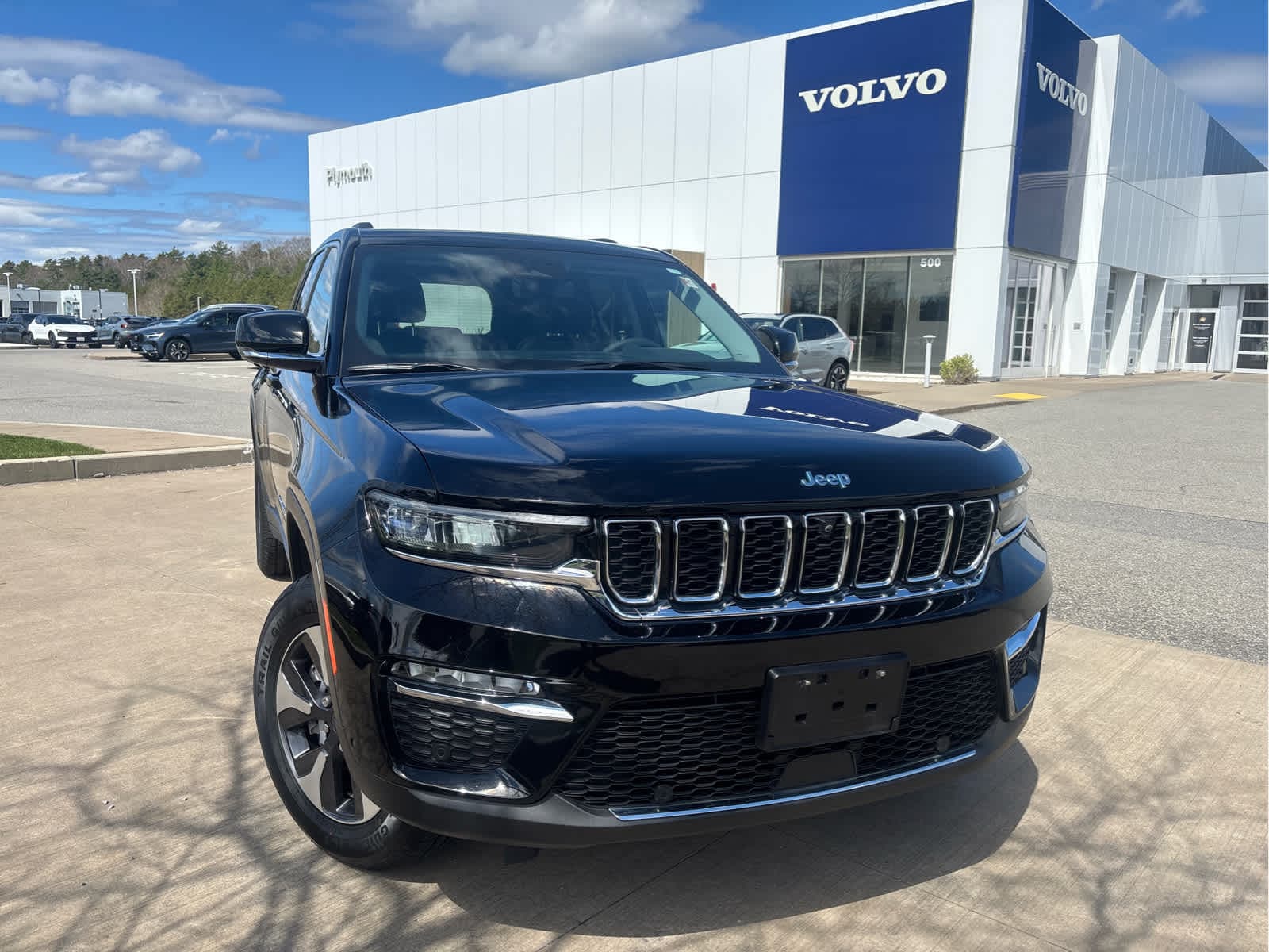 Used 2022 Jeep Grand Cherokee 4xe with VIN 1C4RJYB66N8721243 for sale in Plymouth, MA