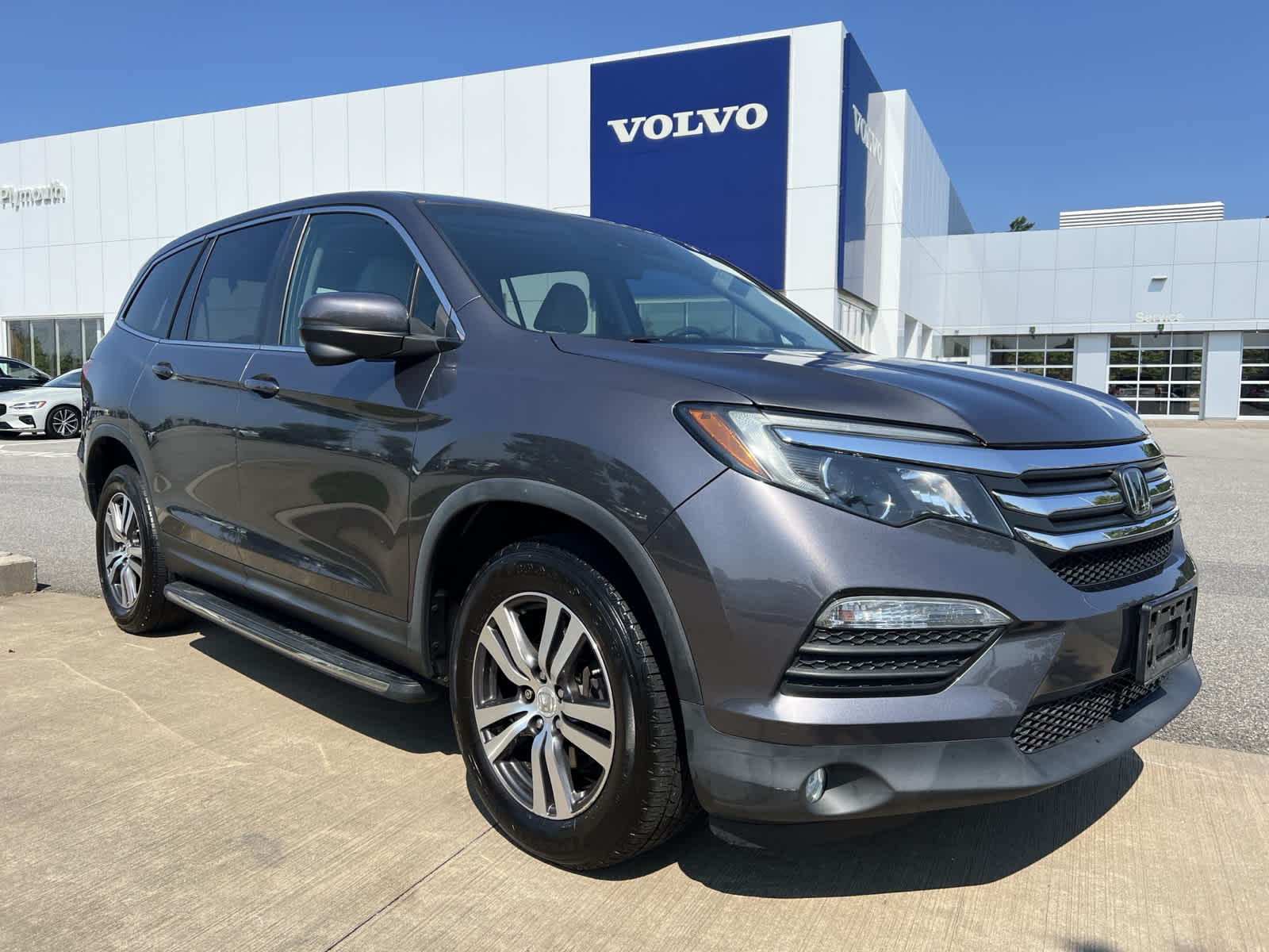 Used 2017 Honda Pilot EX with VIN 5FNYF6H48HB030999 for sale in Plymouth, MA