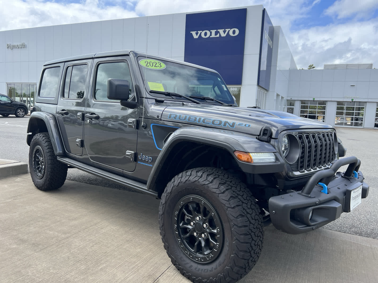 Used 2023 Jeep Wrangler 4xe Rubicon 4XE 20th Anniversary with VIN 1C4JJXR61PW704281 for sale in Plymouth, MA