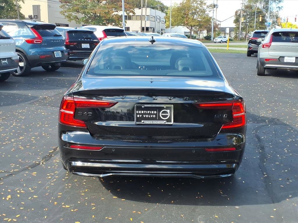 Certified 2023 Volvo S60 B5 AWD Plus Black Sedan
