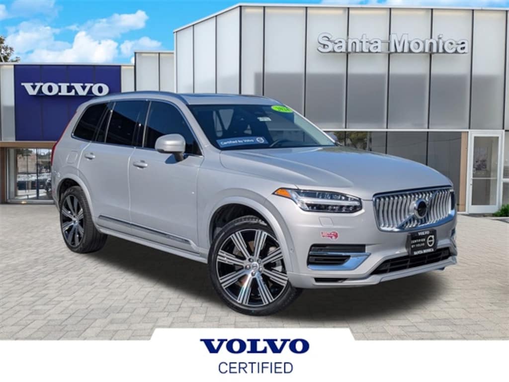 Certified 2024 Volvo XC90 plug-in hybrid T8 Plus Bright Theme 7 Passenger SUV