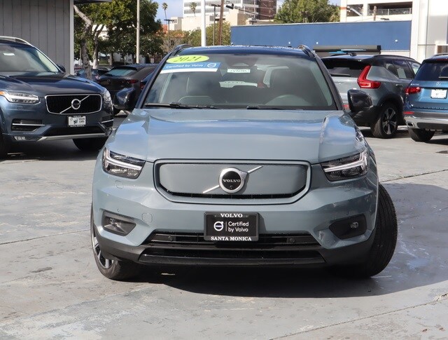 Certified 2021 Volvo XC40 Recharge with VIN YV4ED3UR8M2529594 for sale in Santa Monica, CA