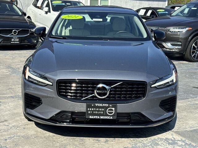 Certified 2021 Volvo S60 R-Design Expression with VIN 7JRBR0FZ9MG123637 for sale in Santa Monica, CA