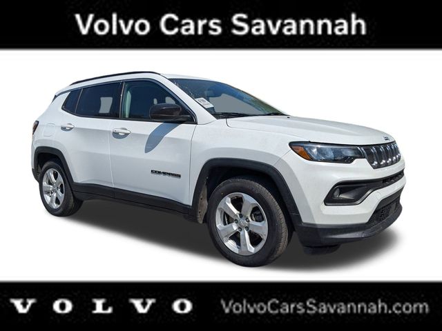Used 2022 Jeep Compass Latitude with VIN 3C4NJCBB4NT177826 for sale in Savannah, GA