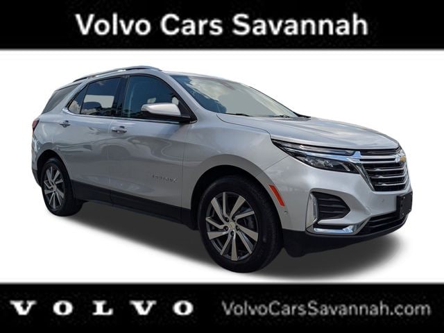 Used 2022 Chevrolet Equinox Premier with VIN 2GNAXXEV5N6124168 for sale in Savannah, GA