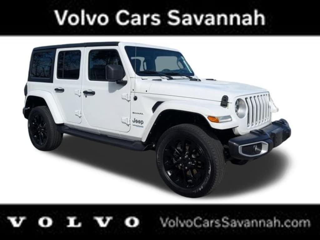 Used 2021 Jeep Wrangler Unlimited Sahara 4xe SUV