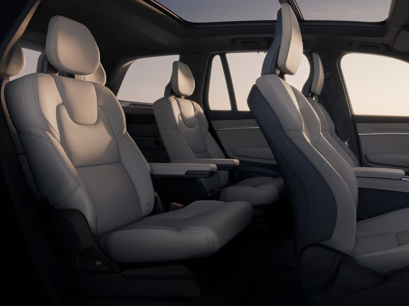 2027 Volvo XC90 interior comfort and cargo placeholder