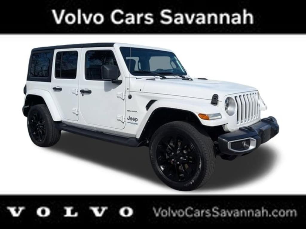 Used 2021 Jeep Wrangler Unlimited Sahara 4xe SUV