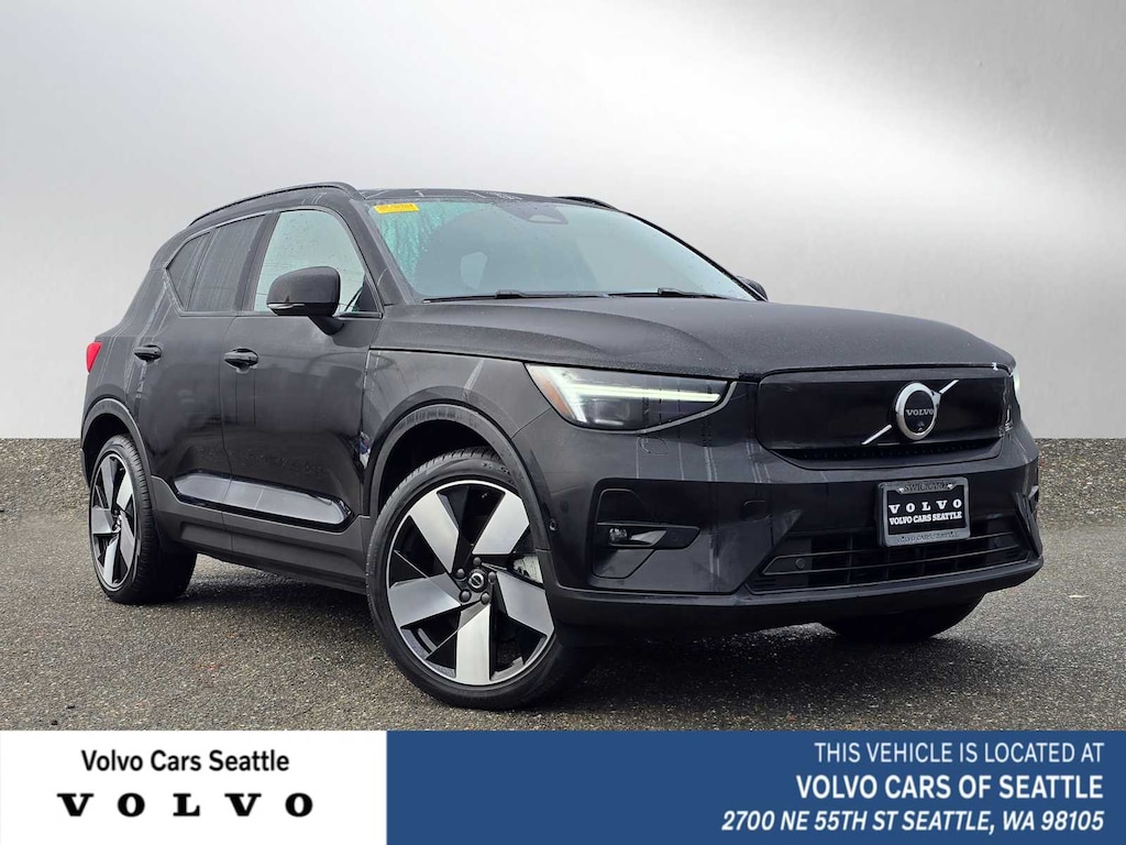 Certified 2024 Volvo XC40 Recharge Pure Electric Twin Ultimate SUV