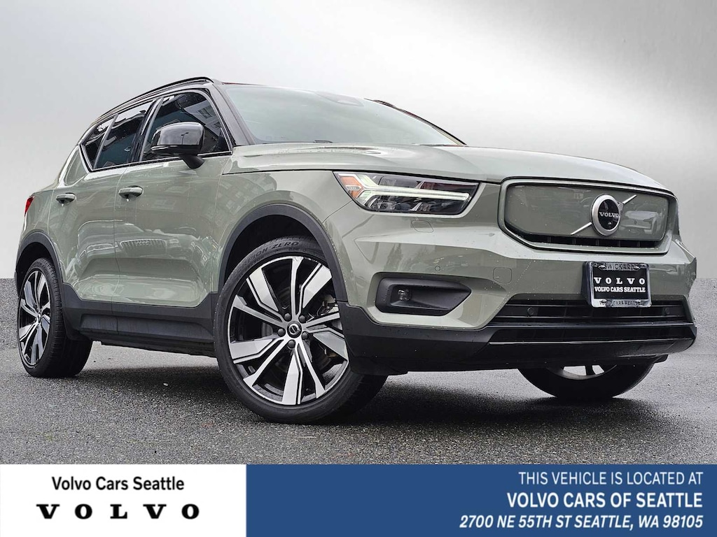 Certified 2021 Volvo XC40 Recharge Twin Pure Electric P8 SUV