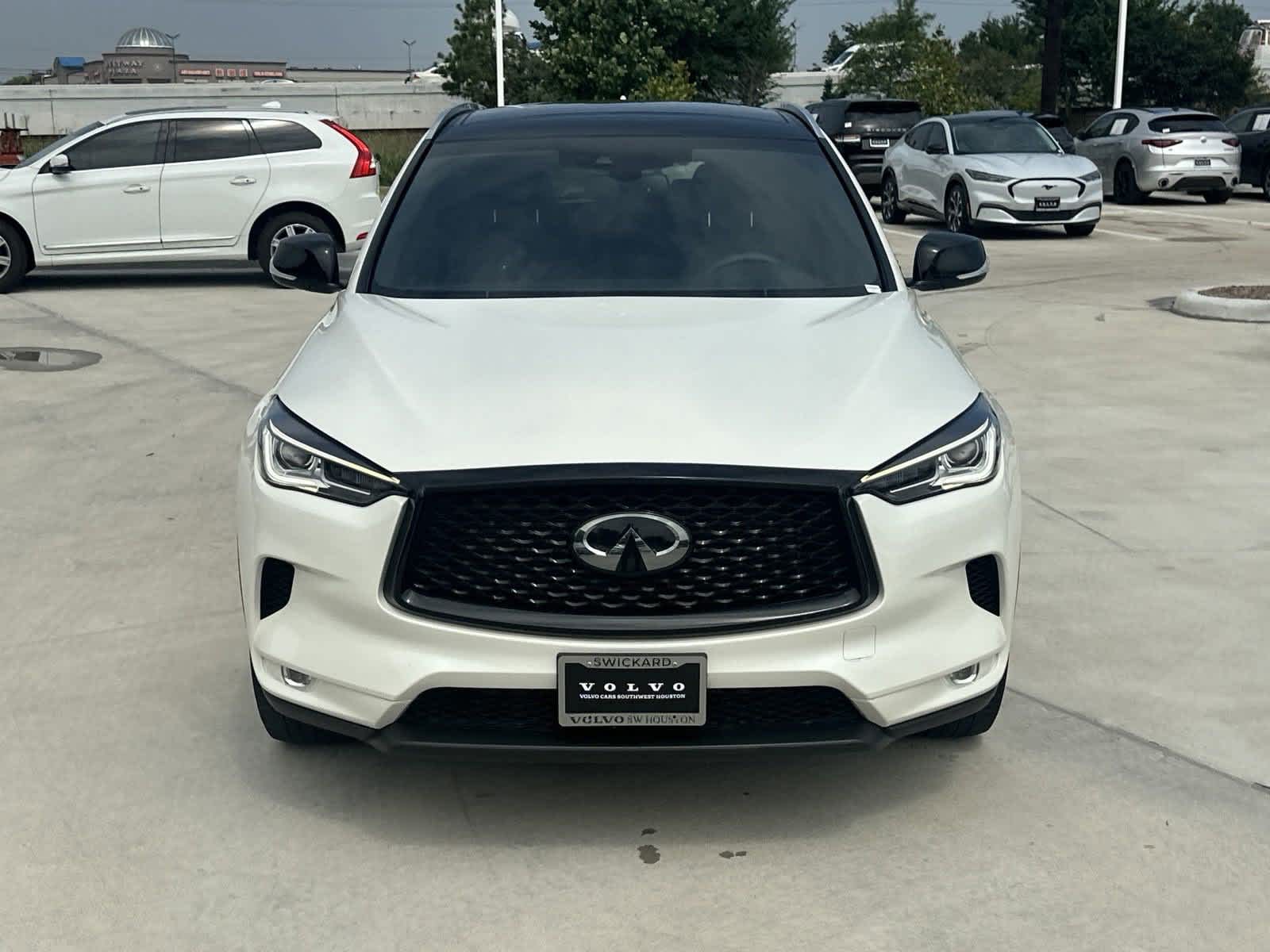 Used 2022 INFINITI QX50 Luxe with VIN 3PCAJ5BA6NF110063 for sale in Houston, TX