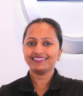 Staff member Hema Gowda from ID_9ae494