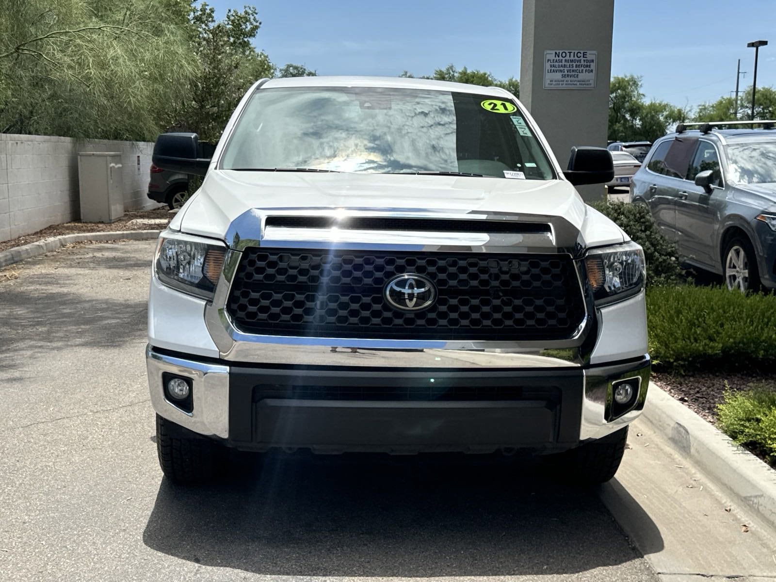 Used 2021 Toyota Tundra SR5 with VIN 5TFEY5F15MX299817 for sale in Tucson, AZ