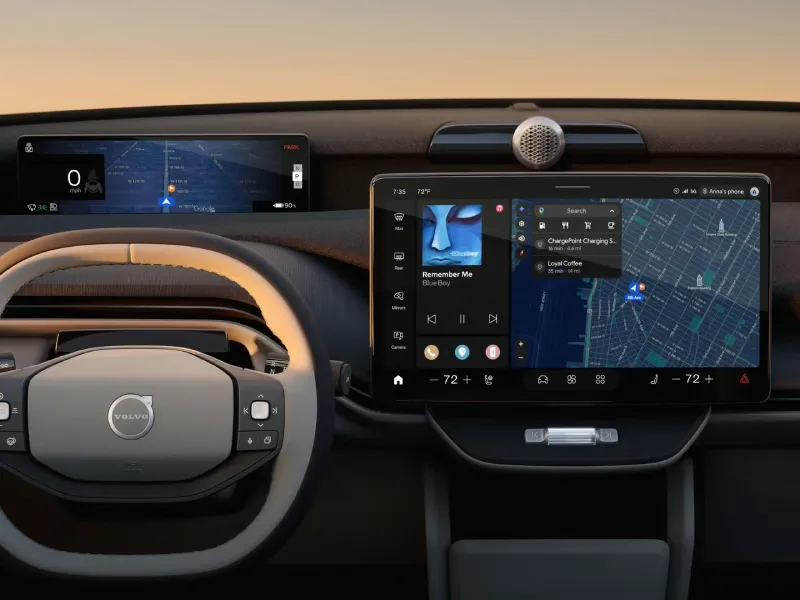 2026 Volvo EX60 Infotainment Technology