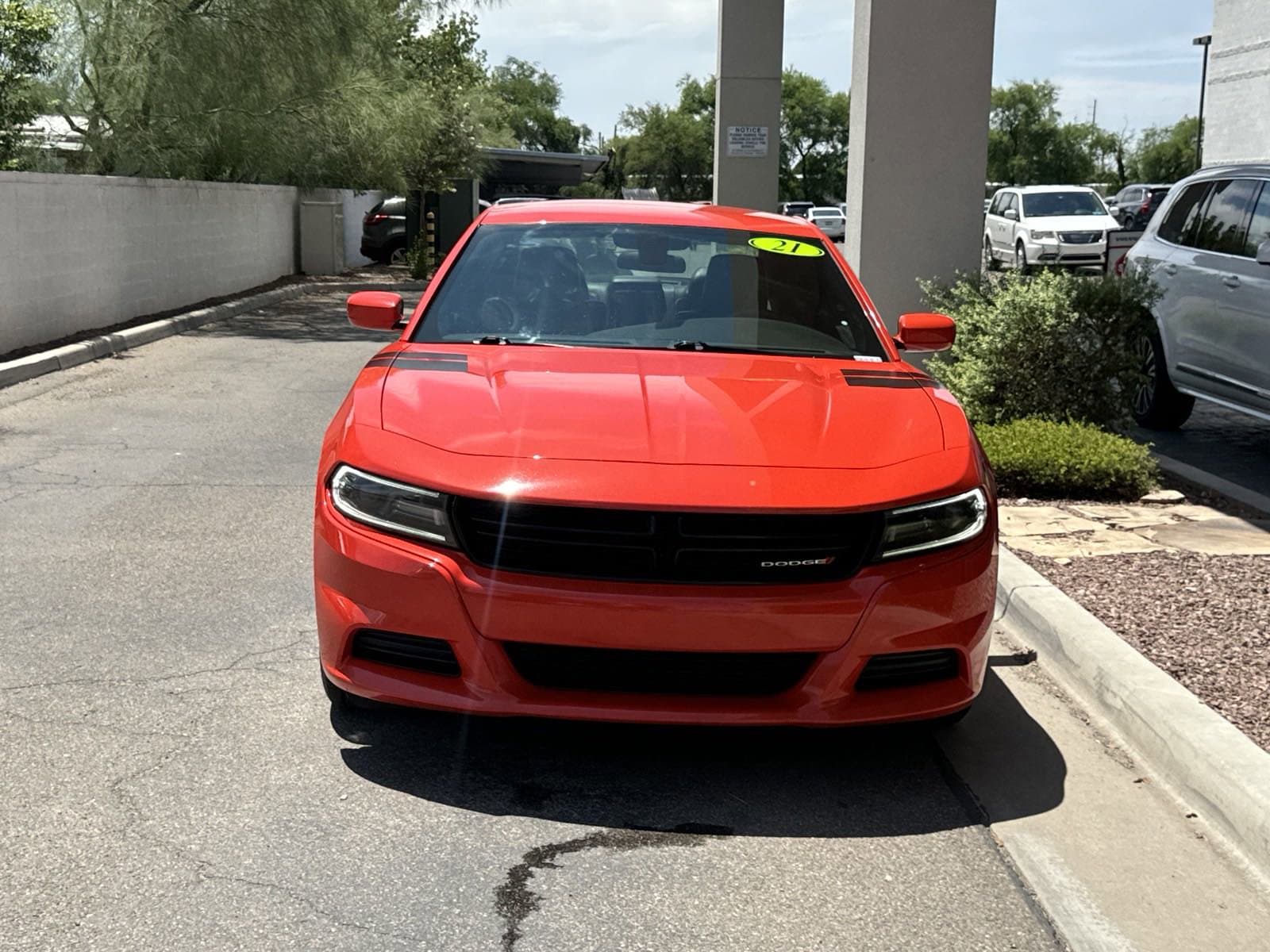 Used 2021 Dodge Charger SXT with VIN 2C3CDXBG7MH636165 for sale in Tucson, AZ