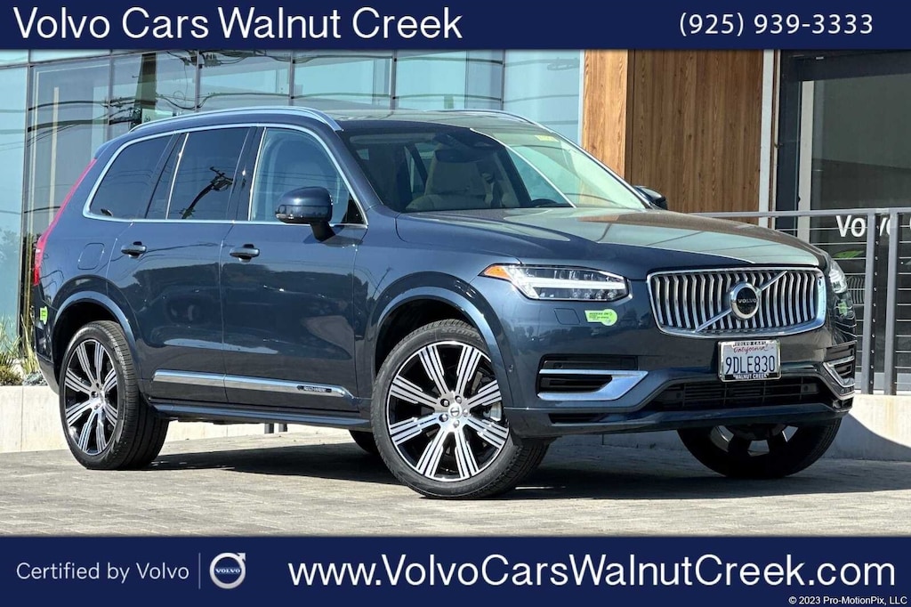 Certified 2023 Volvo XC90 Recharge Plug-In Hybrid Plus Bright 7-Seater SUV
