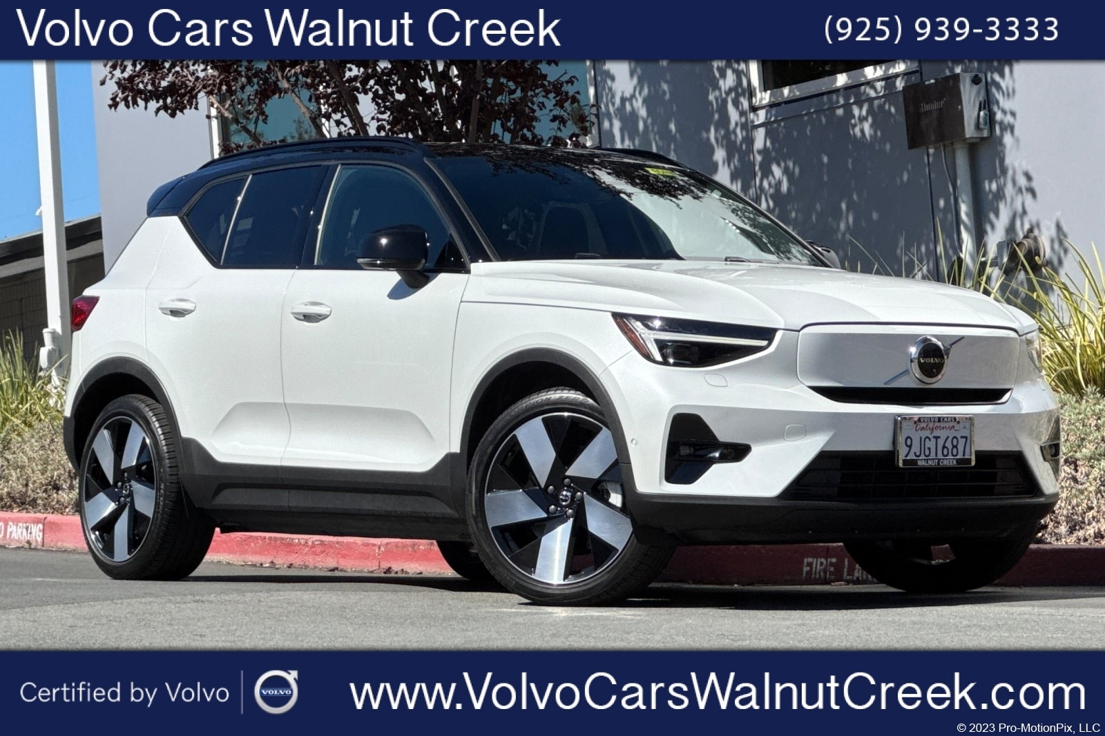 Certified 2023 Volvo XC40 Ultimate with VIN YV4ED3UM0P2069761 for sale in Walnut Creek, CA