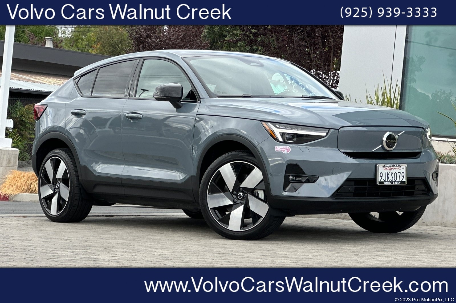 Certified 2023 Volvo C40 Ultimate with VIN YV4ED3GM4P2058371 for sale in Walnut Creek, CA
