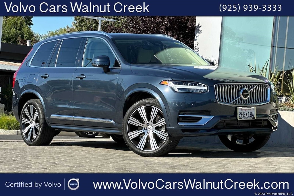 Certified 2023 Volvo XC90 Recharge Plug-In Hybrid Plus Bright 7-Seater SUV